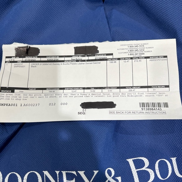 Dooney & Bourke pebble leather satchel - Picture 7 of 10